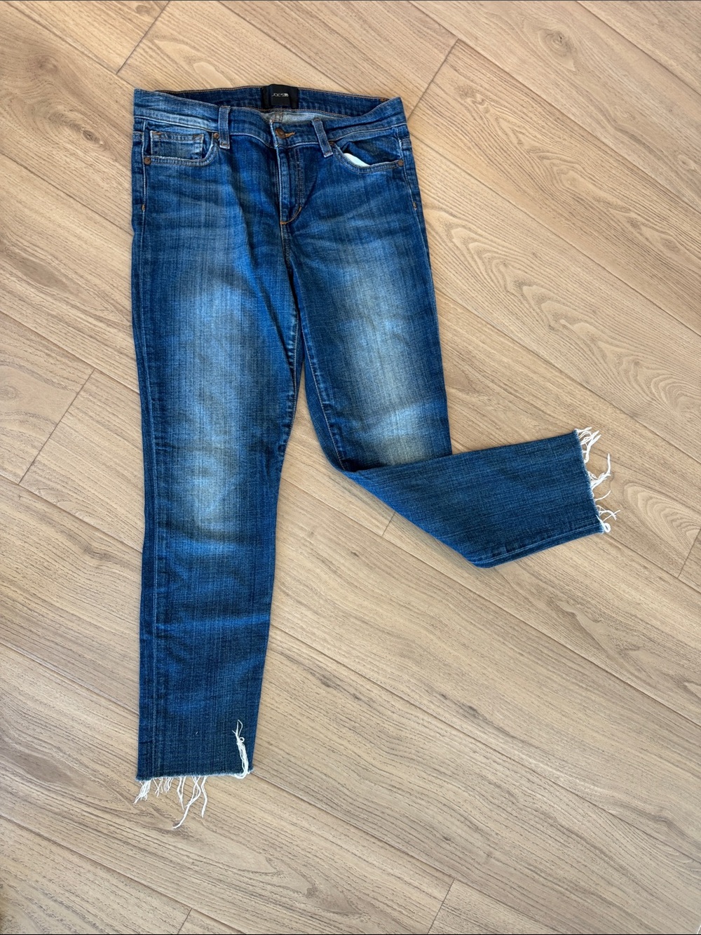 Joe's Jeans Men's Slim Straight Jeans in Blue with Faded Wash